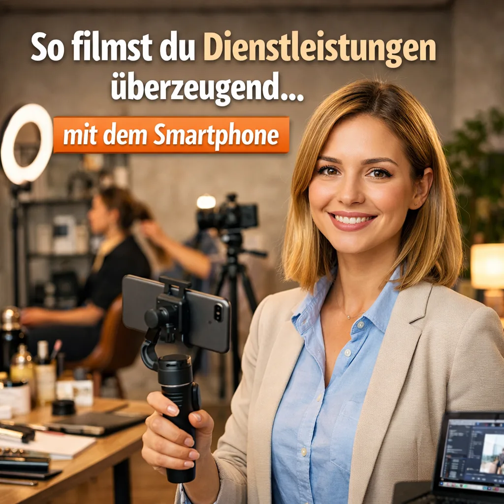 So filmst du Dienstleistungen überzeugend mit dem Smartphone