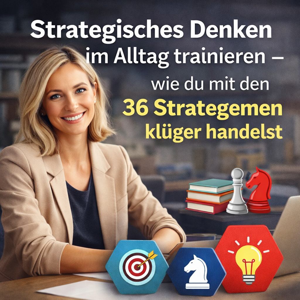 Strategisches Denken im Alltag trainieren – wie du mit den 36 Strategemen klüger handelst