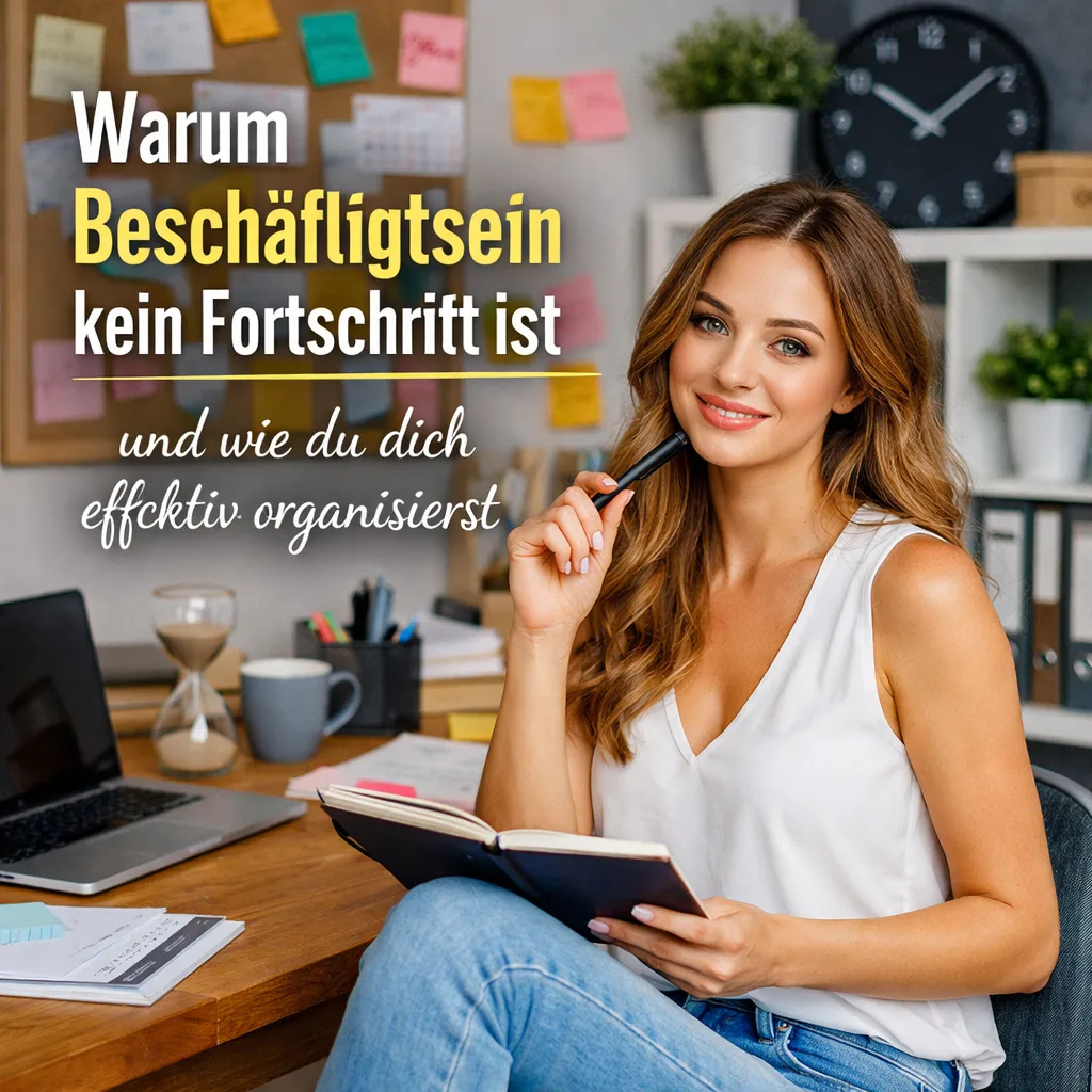 Mehr über den Artikel erfahren Warum Beschäftigtsein kein Fortschritt ist und wie du dich effektiv organisierst