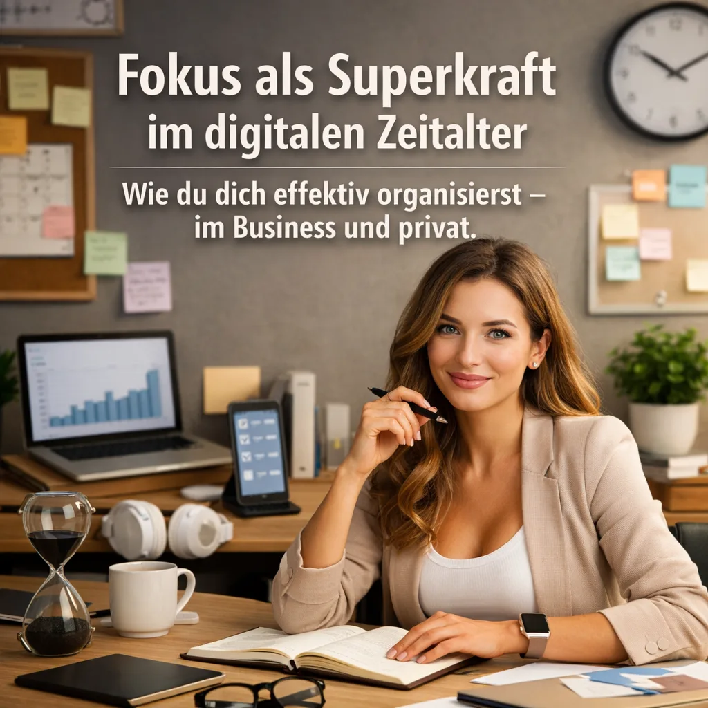 Mehr über den Artikel erfahren Fokus als Superkraft im digitalen Zeitalter: Wie du dich effektiv organisierst – im Business und privat