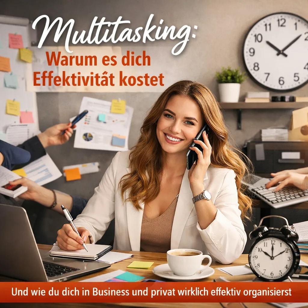 Mehr über den Artikel erfahren Multitasking: Warum es dich Effektivität kostet und wie du dich in Business und privat wirklich effektiv organisierst