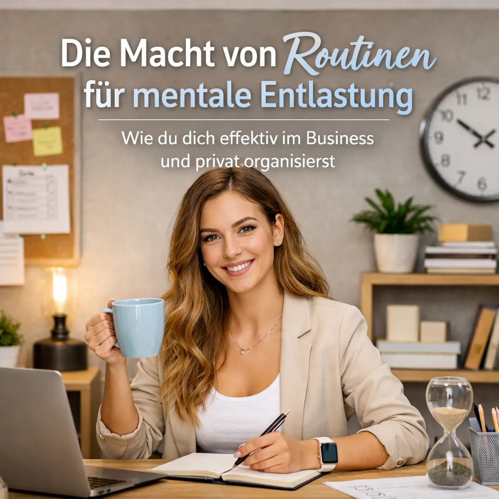 Mehr über den Artikel erfahren Die Macht von Routinen für mentale Entlastung – Wie du dich effektiv im Business und privat organisierst