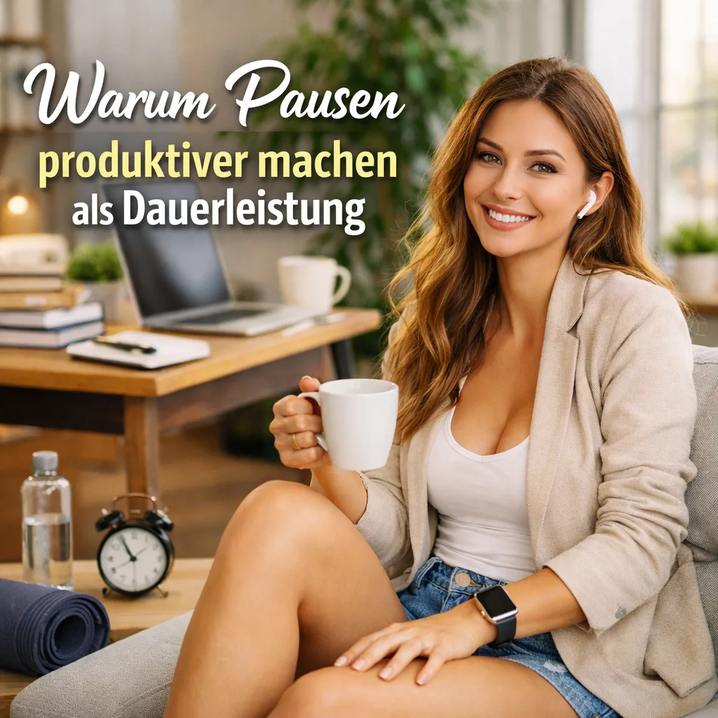 Warum Pausen produktiver machen als Dauerleistung