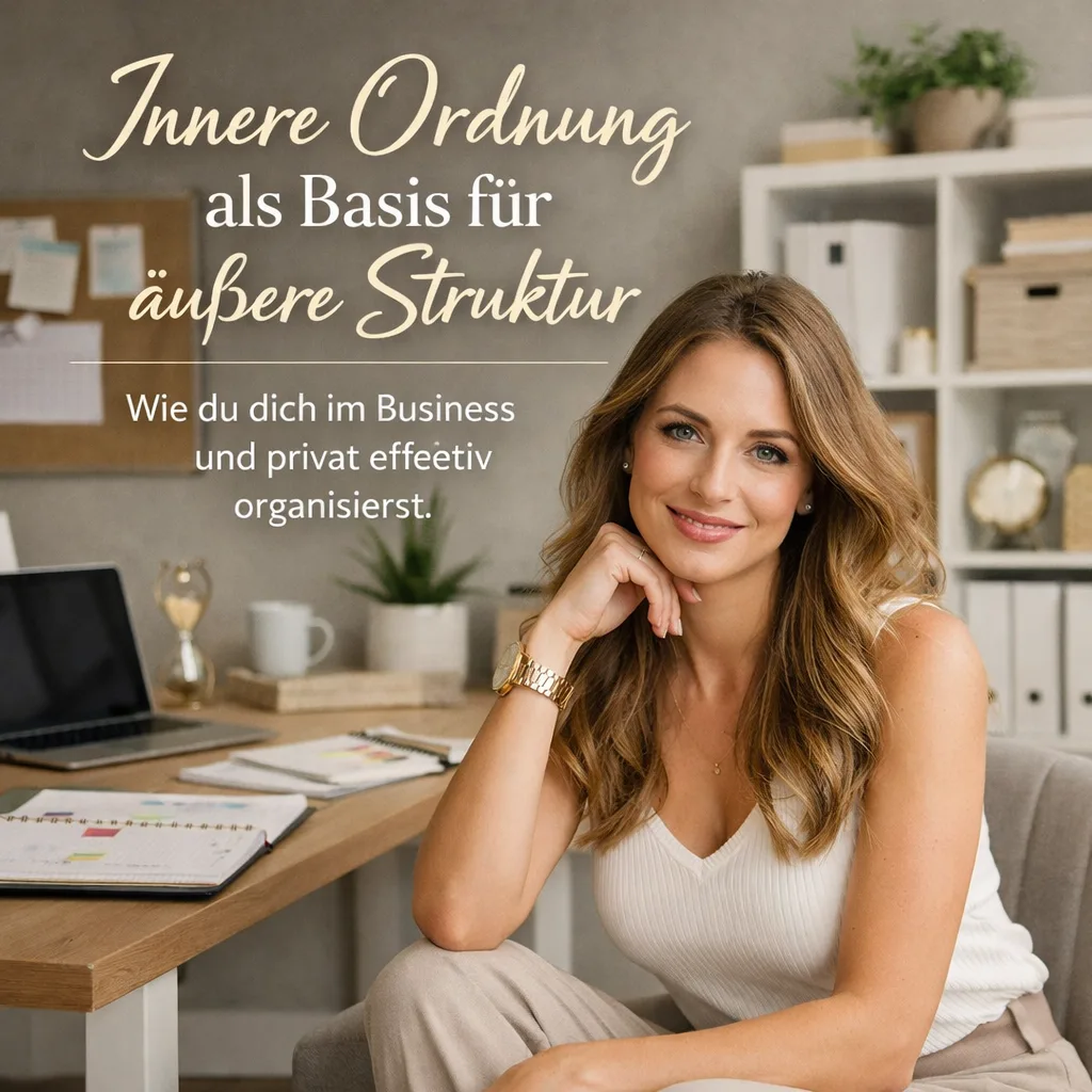 Innere Ordnung als Basis für äußere Struktur – Wie du dich im Business und privat effektiv organisierst