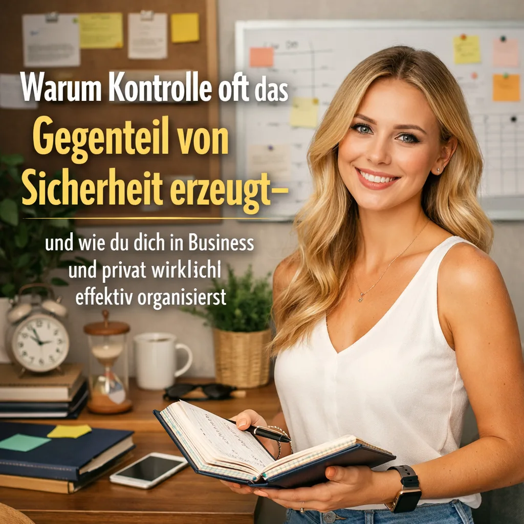 Mehr über den Artikel erfahren Warum Kontrolle oft das Gegenteil von Sicherheit erzeugt – und wie du dich in Business und privat wirklich effektiv organisierst