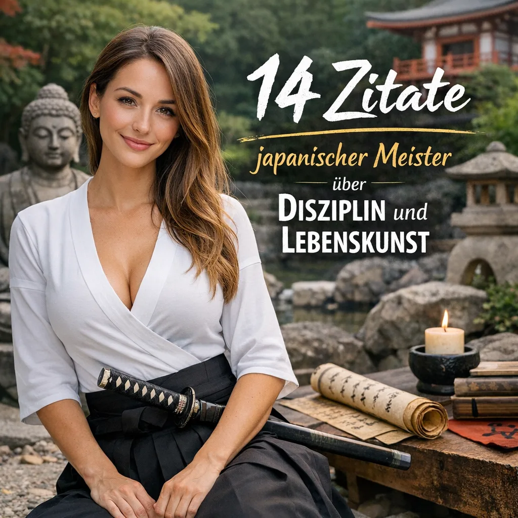 14 Zitate japanischer Meister über Disziplin und Lebenskunst
