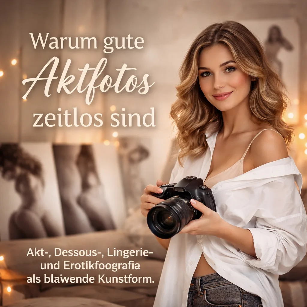 Mehr über den Artikel erfahren Warum gute Aktfotos zeitlos sind. Akt-, Dessous-, Lingerie- und Erotikfotografie als bleibende Kunstform inkl. 17 Punkte Checkliste