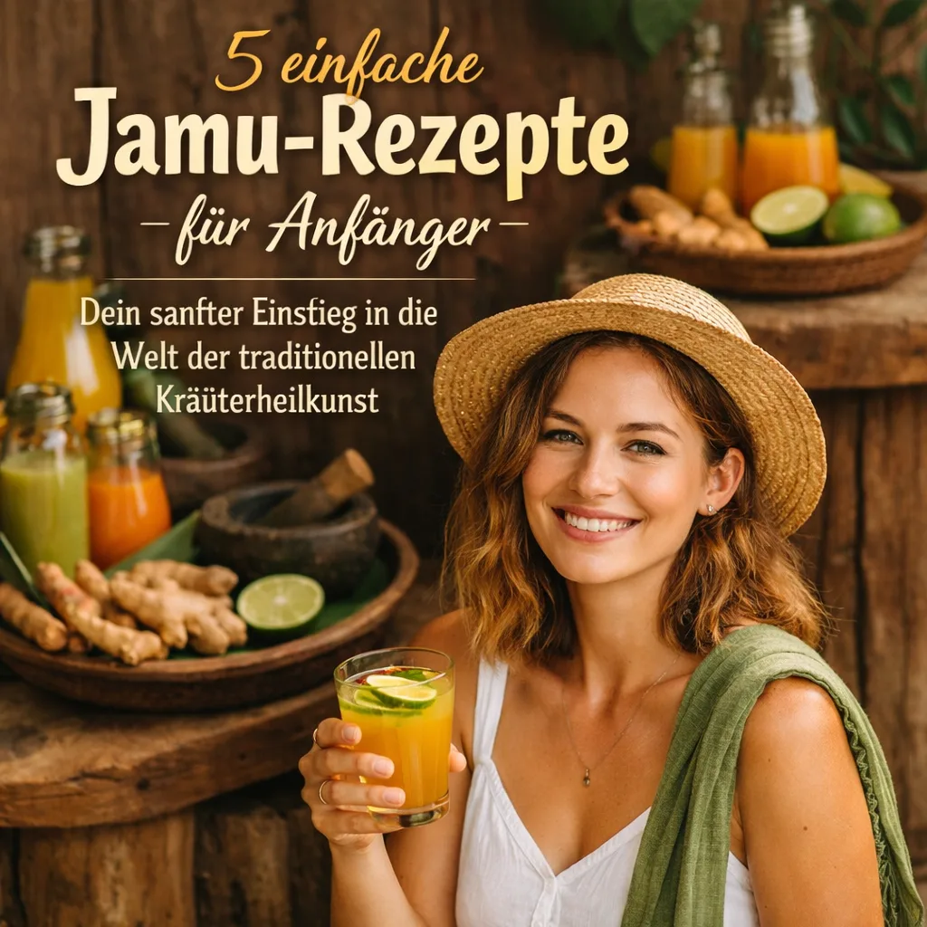 Mehr über den Artikel erfahren 5 einfache Jamu Rezepte für Anfänger – dein sanfter Einstieg in die Welt der traditionellen Kräuterheilkunst