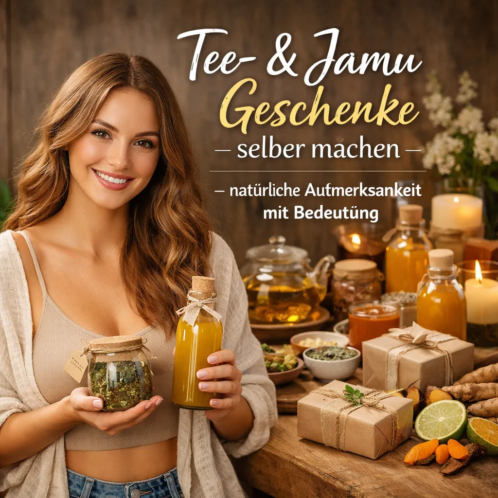 Tee- & Jamu Geschenke selber machen – natürliche Aufmerksamkeit mit Bedeutung