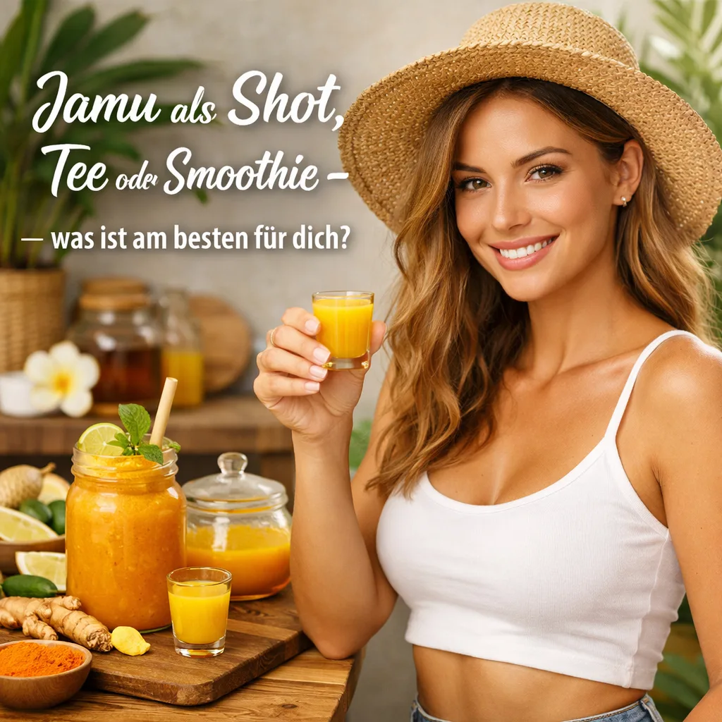 Jamu als Shot, Tee oder Smoothie – was ist am besten für dich?