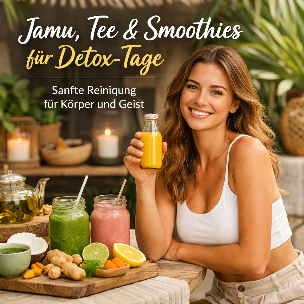Mehr über den Artikel erfahren Jamu, Tee & Smoothies für Detox-Tage – sanfte Reinigung für Körper und Geist