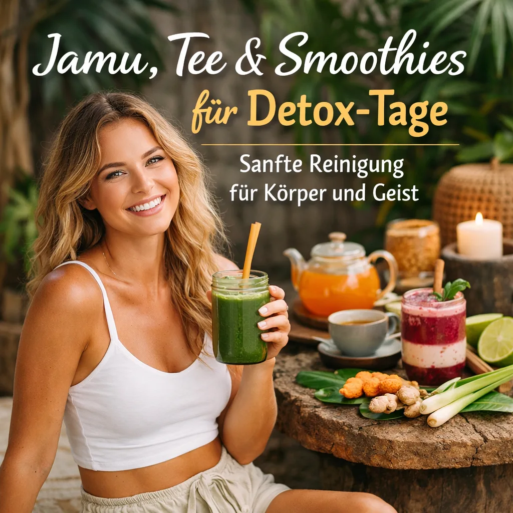 Jamu, Tee & Smoothies für Detox-Tage – sanfte Reinigung für Körper und Geist