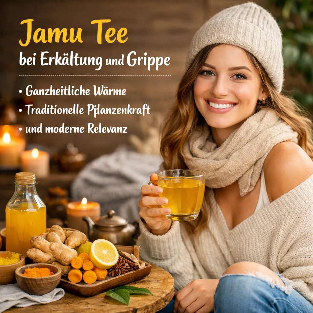 Jamu Tee bei Erkältung und Grippe – ganzheitliche Wärme, traditionelle Pflanzenkraft und moderne Relevanz
