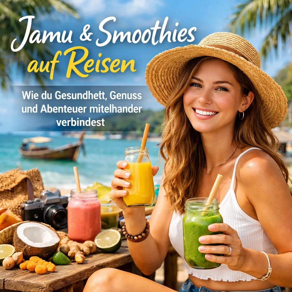 Jamu & Smoothies auf Reisen – Wie du Gesundheit, Genuss und Abenteuer miteinander verbindest