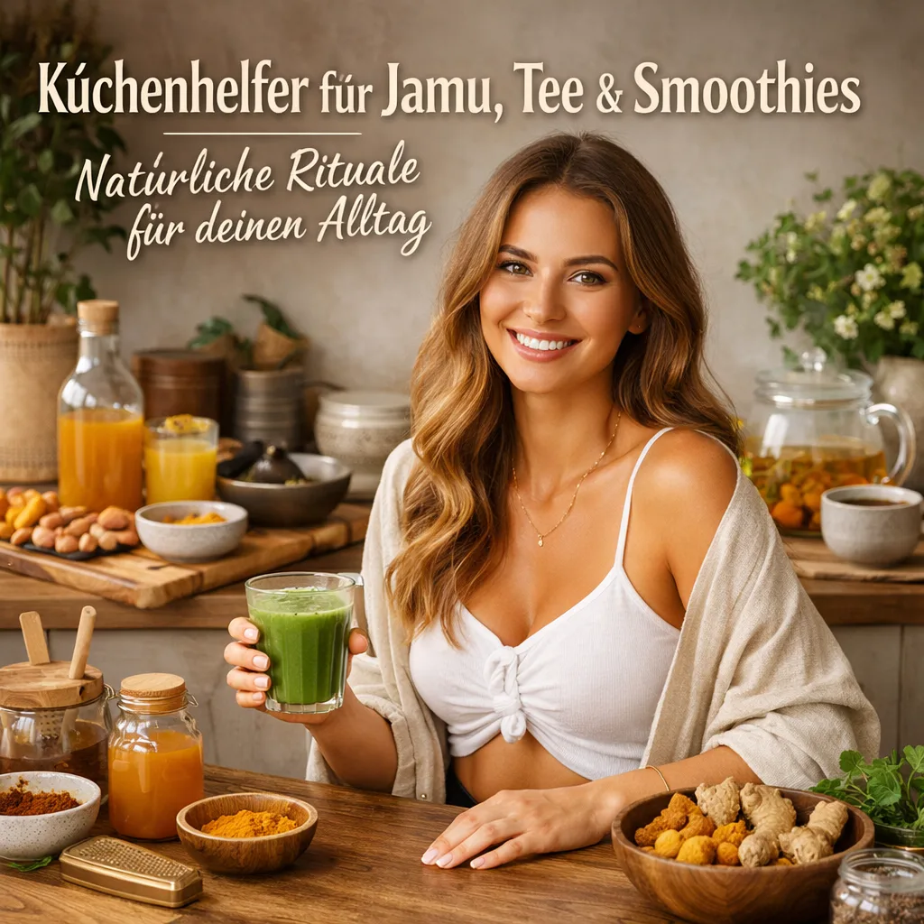 Küchenhelfer für Jamu, Tee & Smoothies – natürliche Rituale für deinen Alltag
