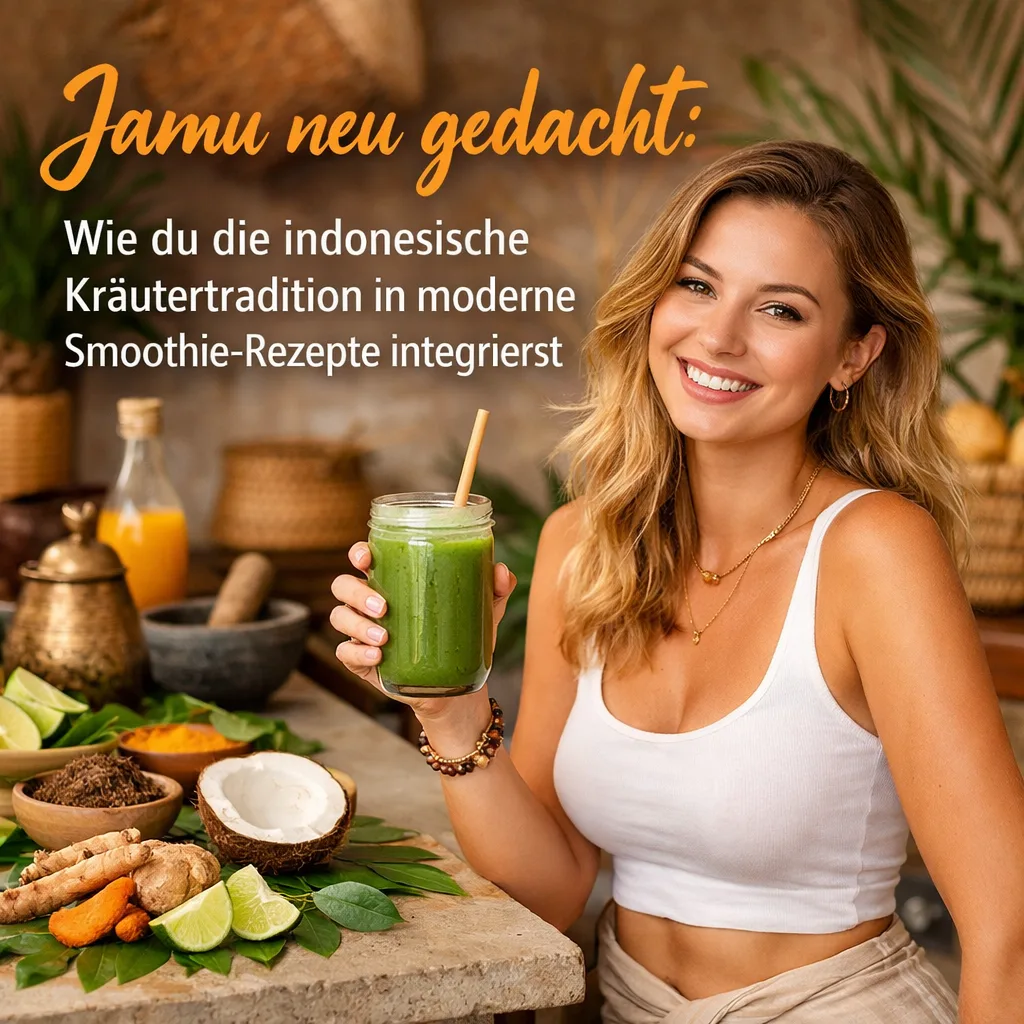 Mehr über den Artikel erfahren Jamu neu gedacht: Wie du die indonesische Kräutertradition in moderne Smoothie-Rezepte integrierst