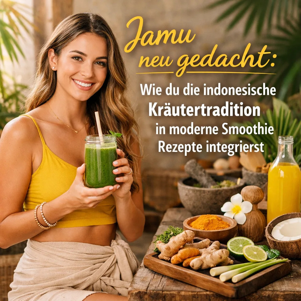 Jamu neu gedacht: Wie du die indonesische Kräutertradition in moderne Smoothie-Rezepte integrierst