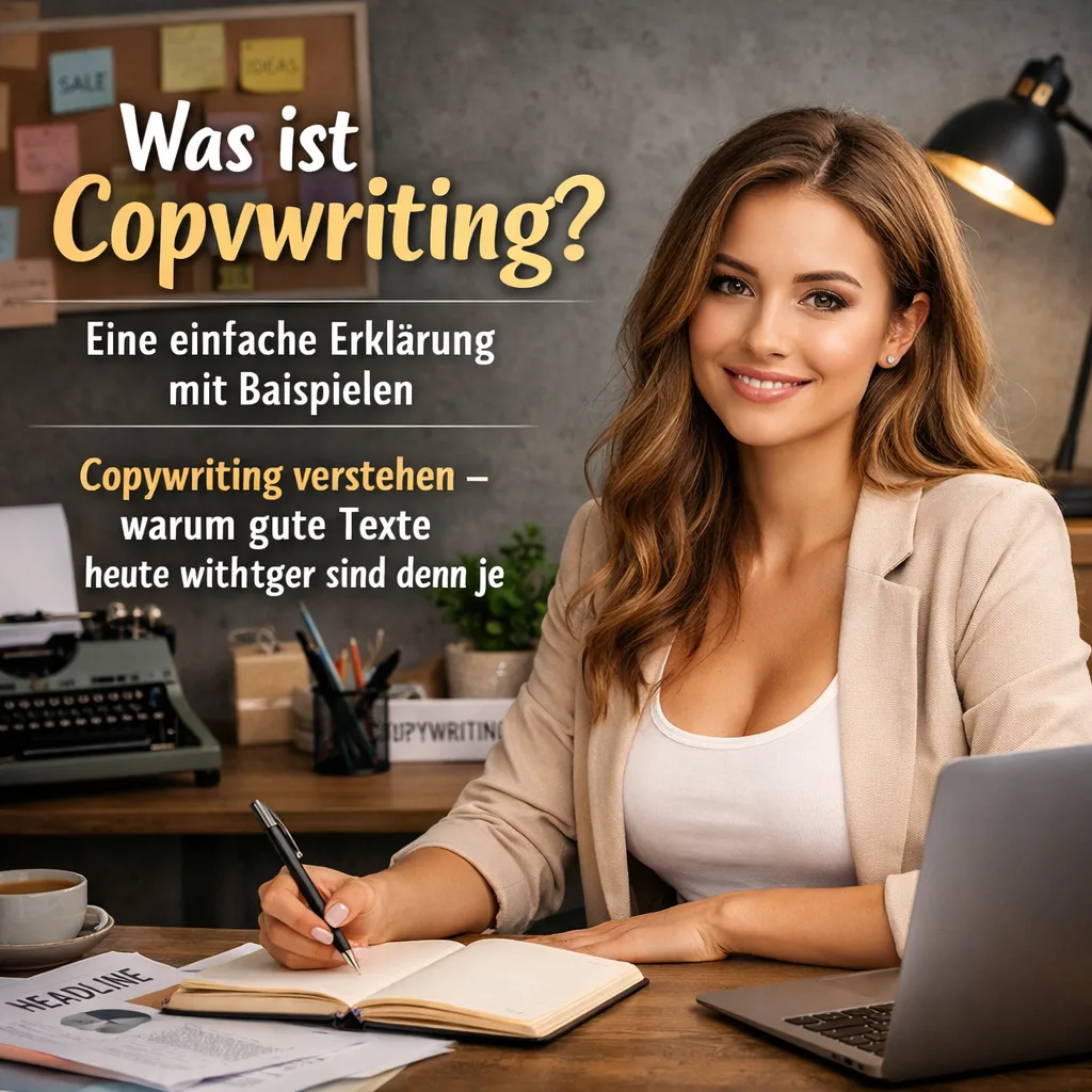 Was ist Copywriting? Eine einfache Erklärung mit Beispielen. Copywriting verstehen – warum gute Texte heute wichtiger sind denn je