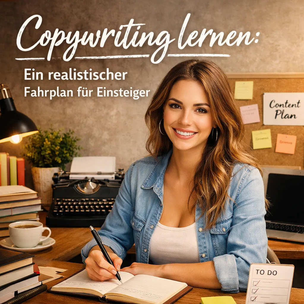 Mehr über den Artikel erfahren Copywriting lernen: Ein realistischer Fahrplan für Einsteiger