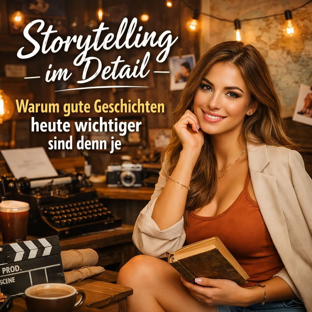 Mehr über den Artikel erfahren Storytelling im Detail – warum gute Geschichten heute wichtiger sind denn je
