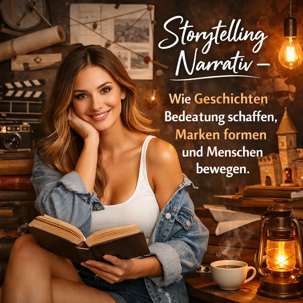 Mehr über den Artikel erfahren Storytelling Narrativ – Wie Geschichten Bedeutung schaffen, Marken formen und Menschen bewegen