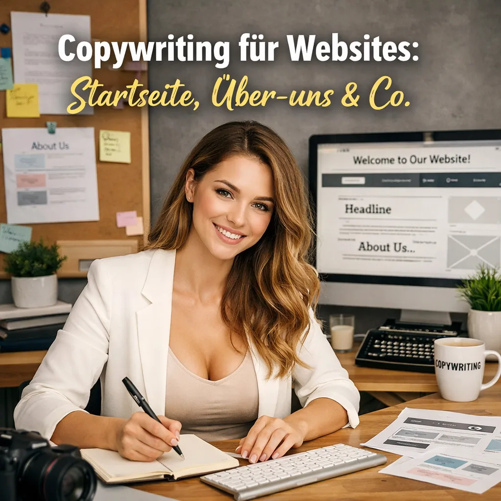 Mehr über den Artikel erfahren Copywriting für Websites: Startseite, Über-uns & Co.