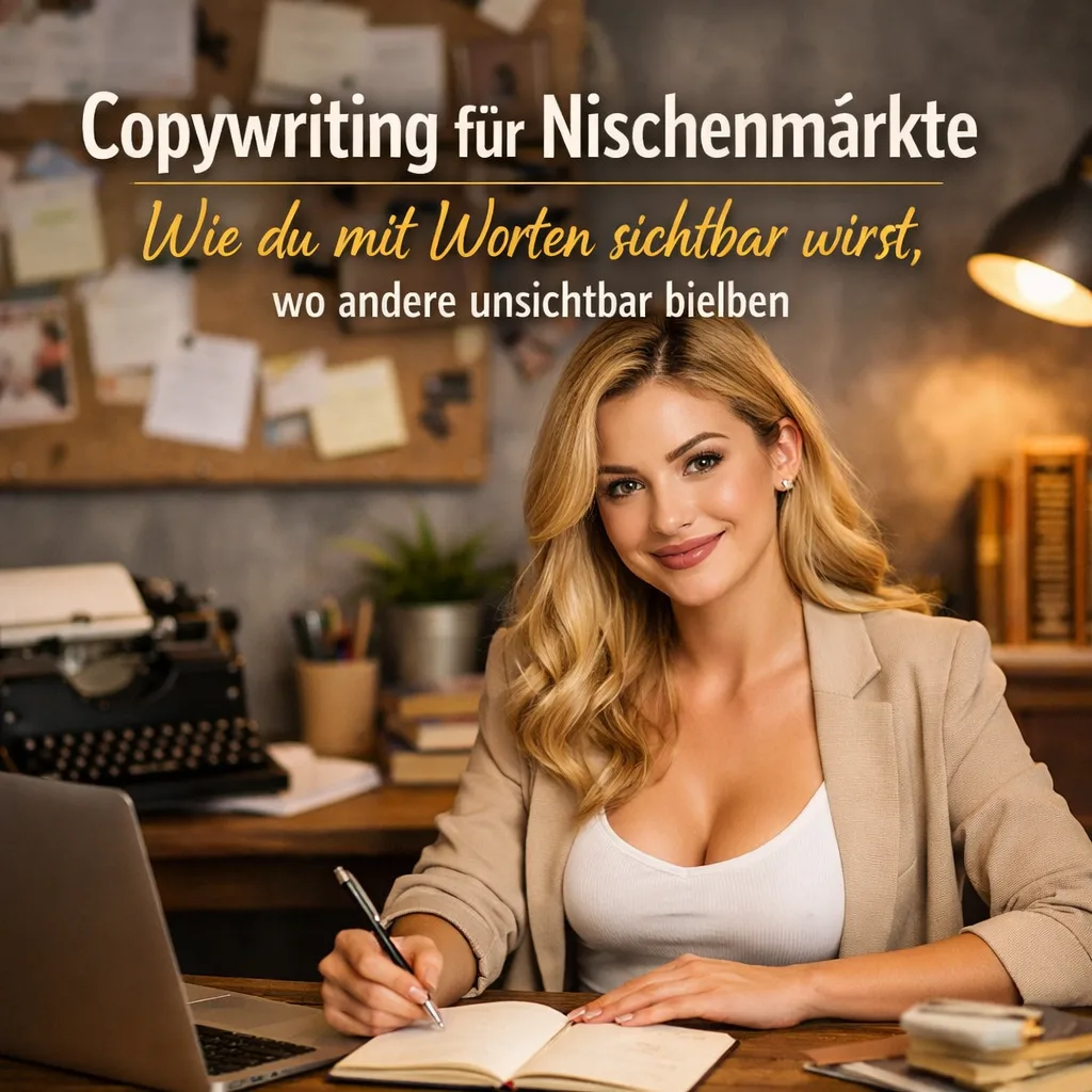 Mehr über den Artikel erfahren Copywriting für Nischenmärkte – Wie du mit Worten sichtbar wirst, wo andere unsichtbar bleiben