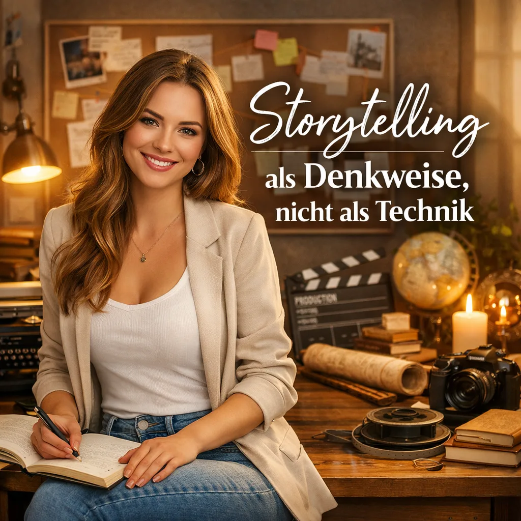 Mehr über den Artikel erfahren Storytelling als Denkweise, nicht als Technik