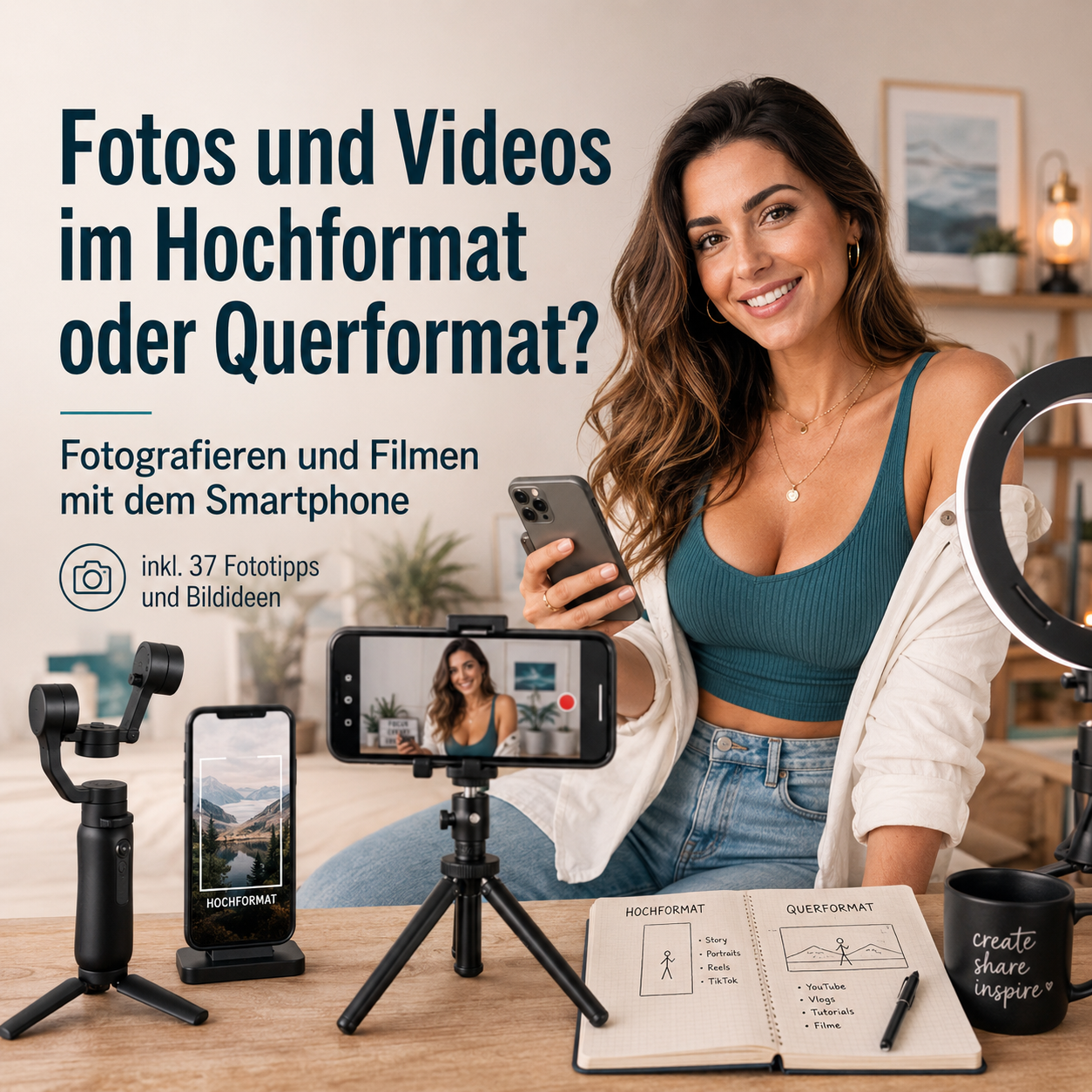 Mehr über den Artikel erfahren Fotos und Videos im Hochformat oder Querformat? Fotografieren und Filmen mit dem Smartphone inkl. 37 Fototipps und Bildideen