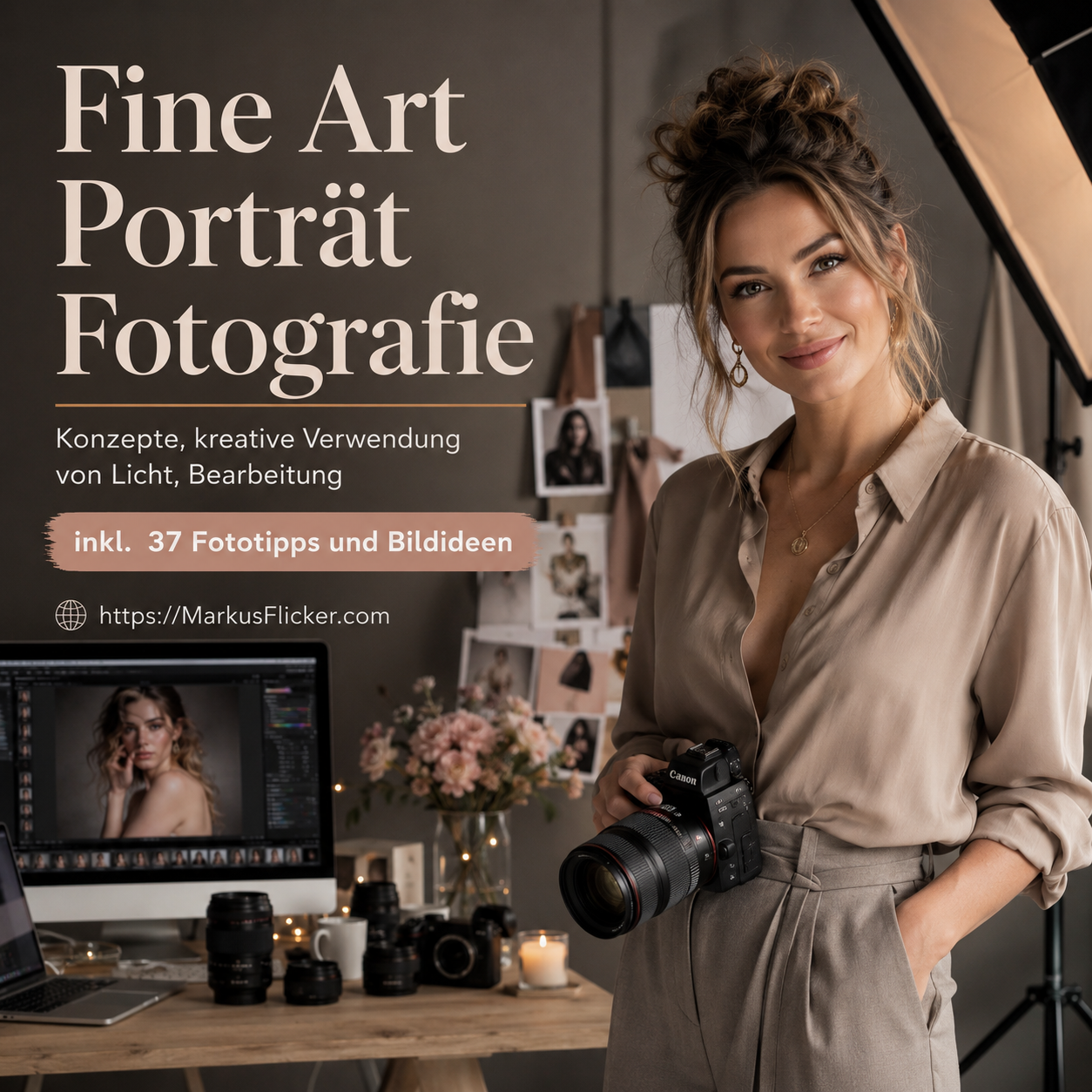 Fine Art Porträt Fotografie: Konzepte, kreative Verwendung von Licht, Bearbeitung inkl. 37 Fototipps und Bildideen Fine Art Porträt Fotografie: Konzepte, kreative Verwendung von Licht, Bearbeitung inkl. 37 Fototipps und Bildideen