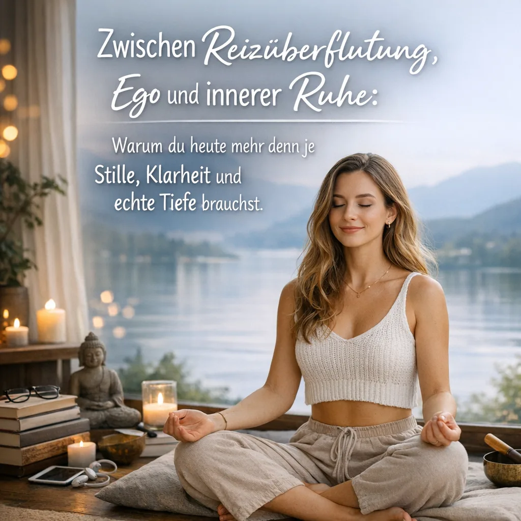 Mehr über den Artikel erfahren Zwischen Reizüberflutung, Ego und innerer Ruhe: Warum du heute mehr denn je Stille, Klarheit und echte Tiefe brauchst