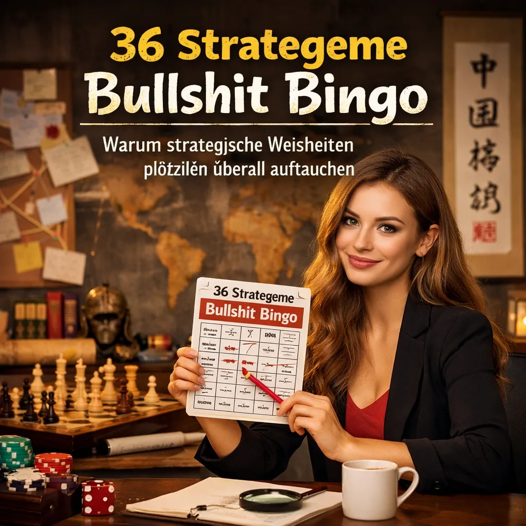 Mehr über den Artikel erfahren 36 Strategeme Bullshit Bingo – Warum strategische Weisheiten plötzlich überall auftauchen