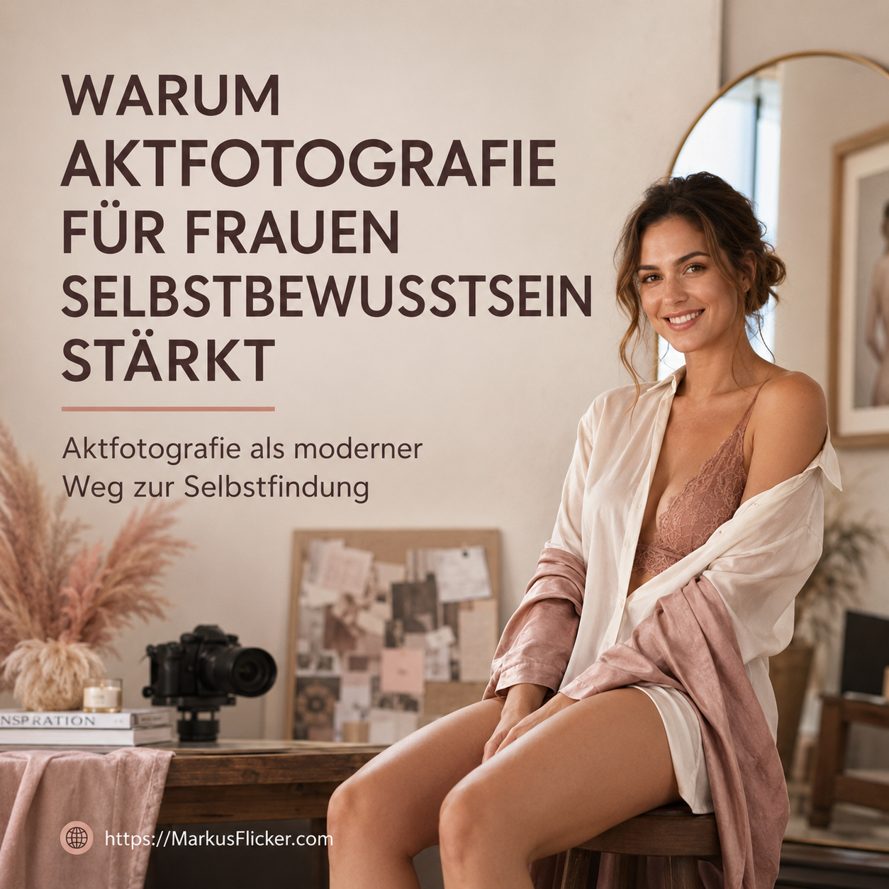 Warum Aktfotografie für Frauen Selbstbewusstsein stärkt. Aktfotografie als moderner Weg zur Selbstfindung