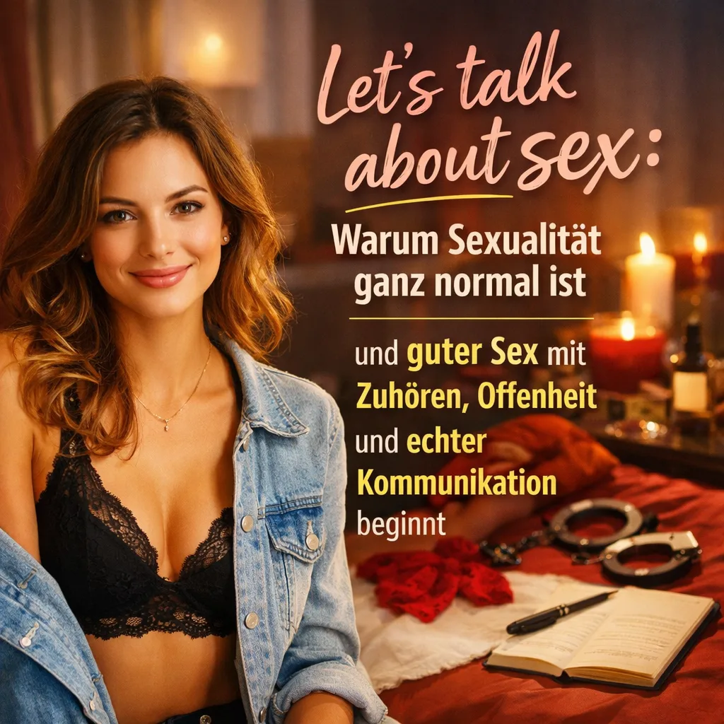 Mehr über den Artikel erfahren Let’s talk about sex: Warum Sexualität ganz normal ist und guter Sex mit Zuhören, Offenheit und echter Kommunikation beginnt inkl. 12 Punkte Checkliste und praktische Tipps