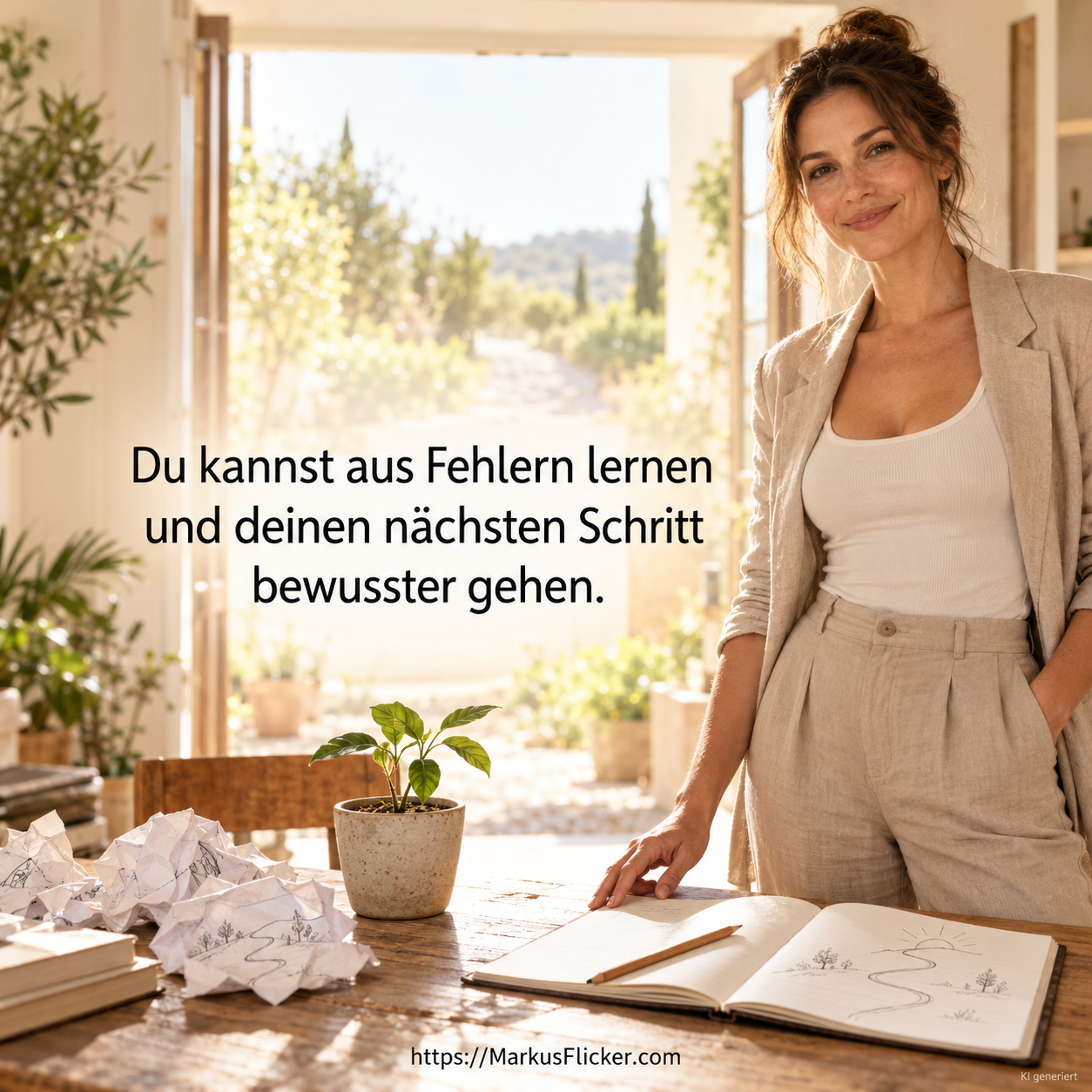 Ein Fehler im Leben ist es nur dann, wenn du nichts Positives oder Konstruktives daraus gelernt hast