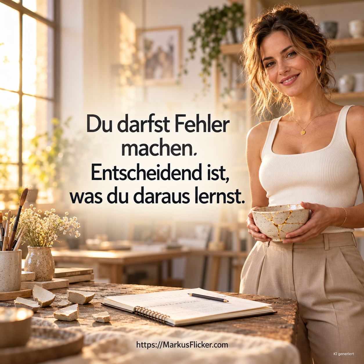 Ein Fehler im Leben ist es nur dann, wenn du nichts Positives oder Konstruktives daraus gelernt hast