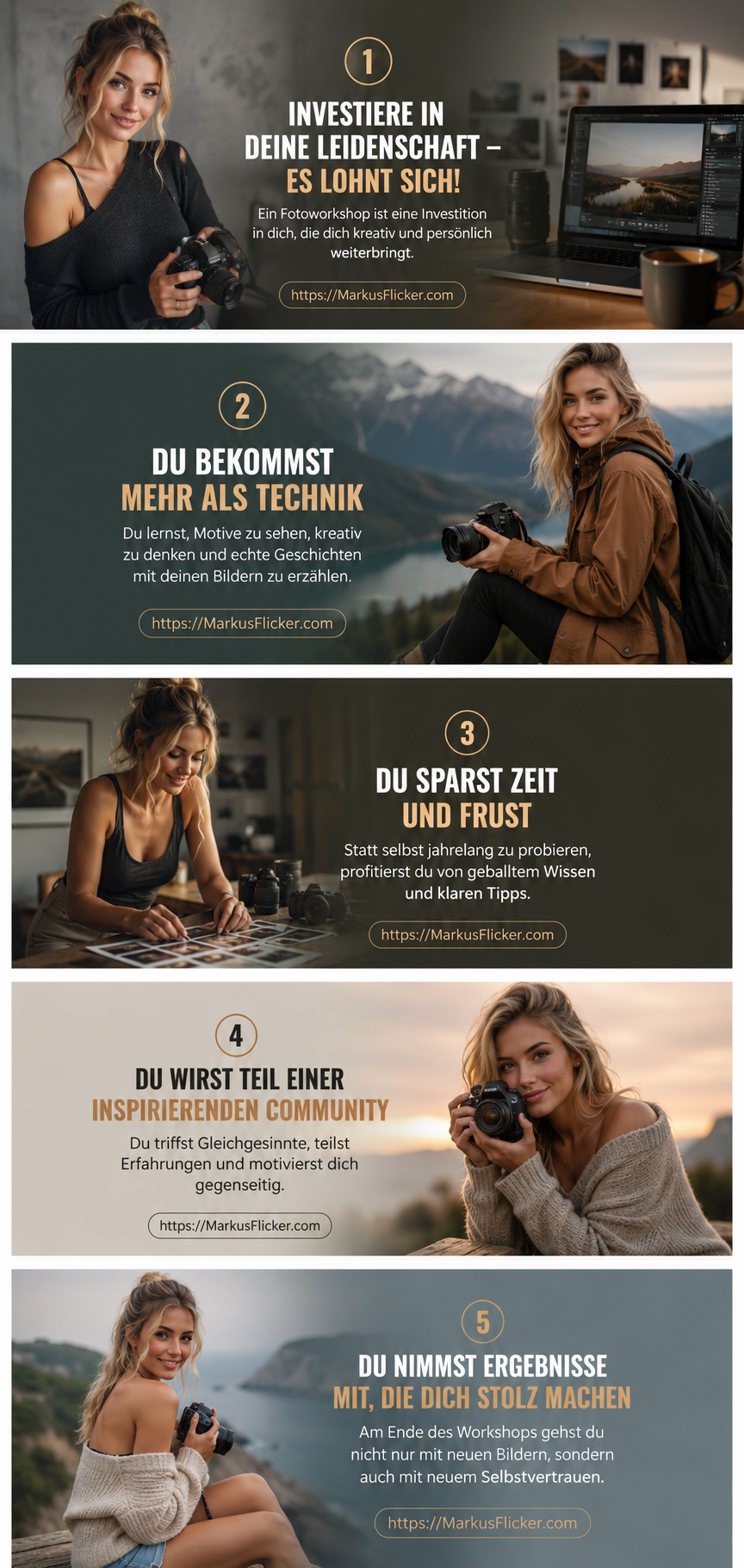 Was kostet ein Fotoworkshop – und was ist er dir wirklich wert? 5 Ideen für deine persönliche Weiterentwicklung Was kostet ein Fotoworkshop – und was ist er dir wirklich wert? 5 Ideen für deine persönliche Weiterentwicklung