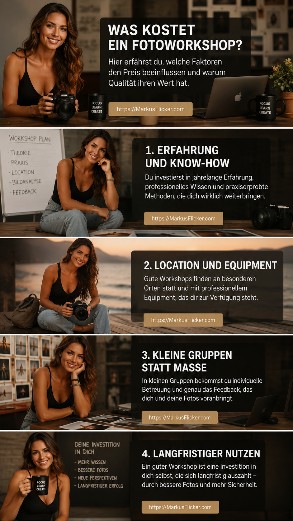 Was kostet ein Fotoworkshop – und was ist er dir wirklich wert? 5 Ideen für deine persönliche Weiterentwicklung Was kostet ein Fotoworkshop – und was ist er dir wirklich wert? 5 Ideen für deine persönliche Weiterentwicklung