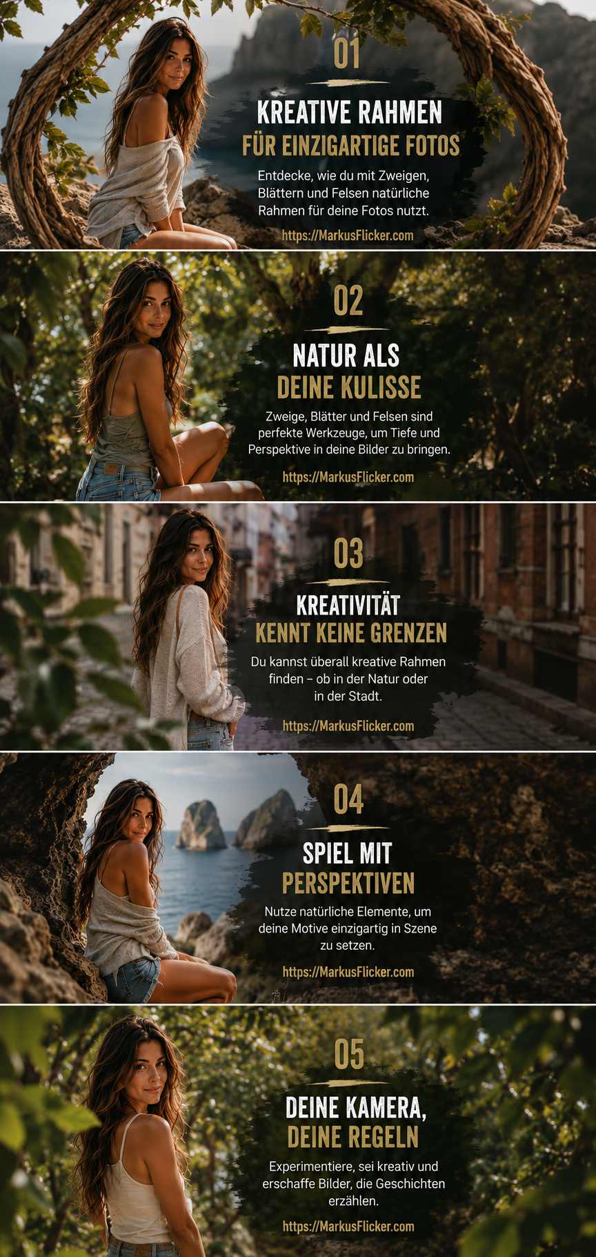 Kreative Rahmen: Zweige, Blätter und Felsen für DIY Fotografie inkl. 12 Punkte Checkliste Kreative Rahmen: Zweige, Blätter und Felsen für DIY Fotografie. Kreative DIY-Fotografie – Zuhause, in der Stadt und in der Natur