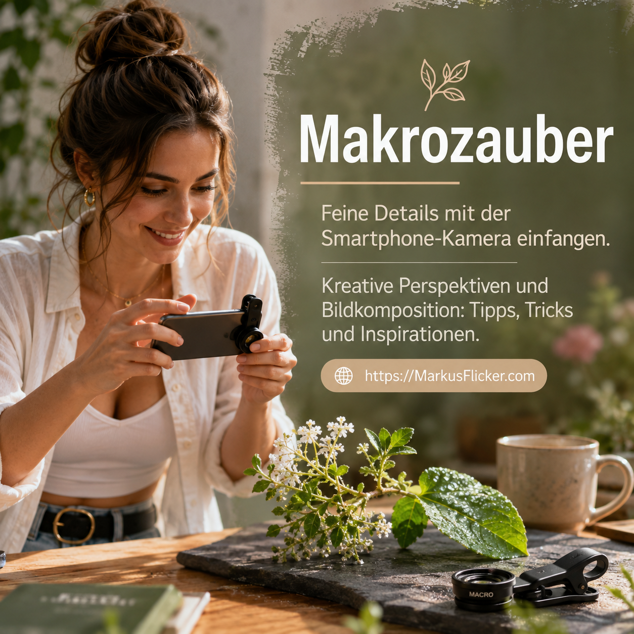 Mehr über den Artikel erfahren Makrozauber: Feine Details mit der Smartphone-Kamera einfangen. Kreative Perspektiven und Bildkomposition: Tipps, Tricks und Inspirationen.
