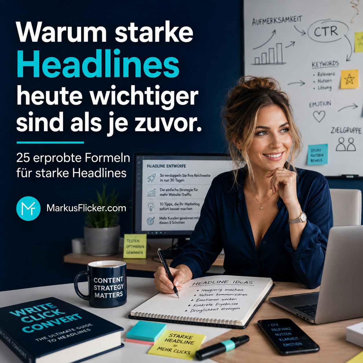 Warum starke Headlines heute wichtiger sind als je zuvor. 25 erprobte Formeln für starke Headlines Warum starke Headlines heute wichtiger sind als je zuvor. 25 erprobte Formeln für starke Headlines