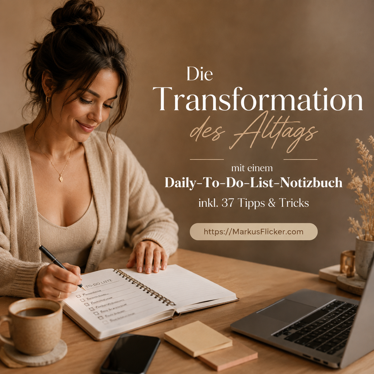 Die Transformation des Alltags mit einem Daily-To-Do-List-Notizbuch inkl. 37 Tipps & Tricks Die Transformation des Alltags mit einem Daily-To-Do-List-Notizbuch inkl. 37 Tipps & Tricks