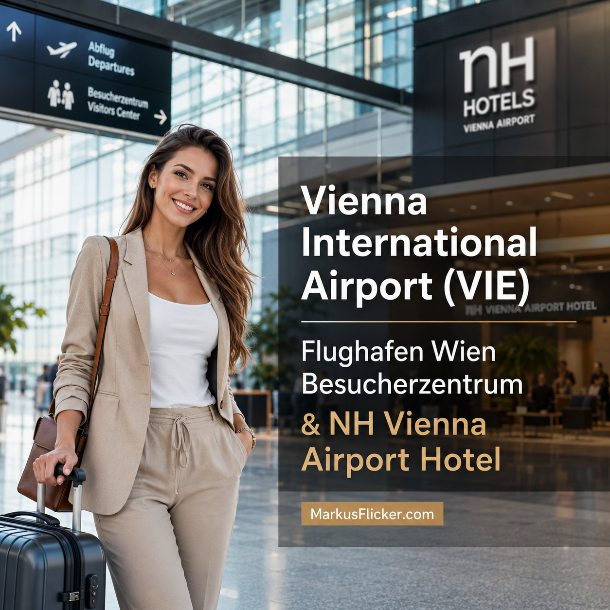Mehr über den Artikel erfahren Vienna International Airport (VIE) Flughafen Wien Besucherzentrum & NH Vienna Airport Hotel