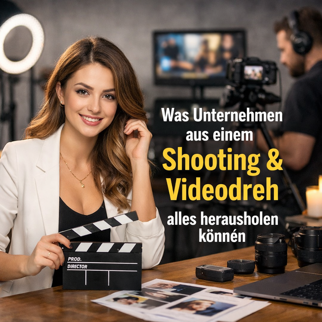 Mehr über den Artikel erfahren Was Unternehmen aus einem Shooting und Videodreh alles herausholen können