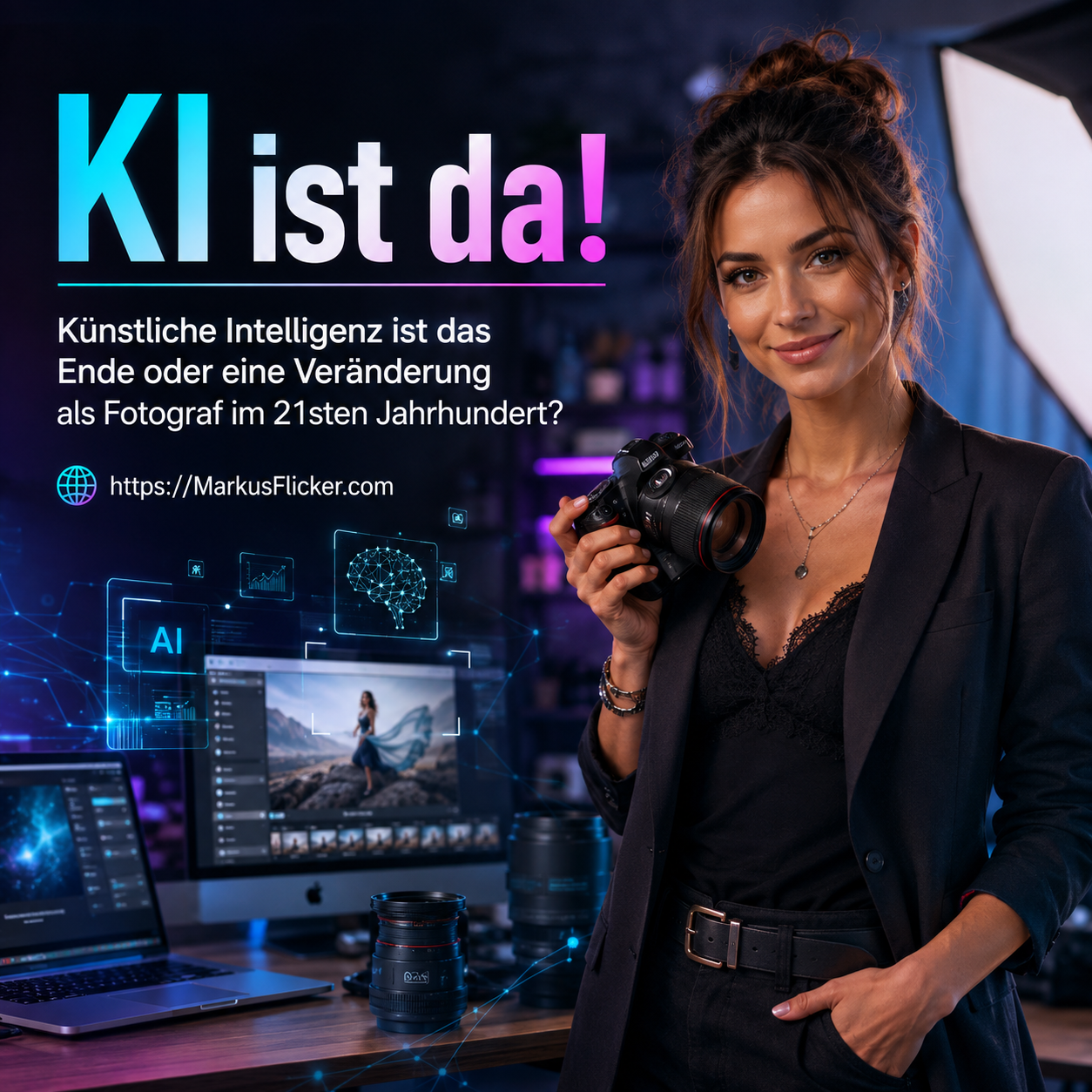 Mehr über den Artikel erfahren KI ist da! Künstliche Intelligenz ist das Ende oder eine Veränderung als Fotograf im 21sten Jahrhundert?