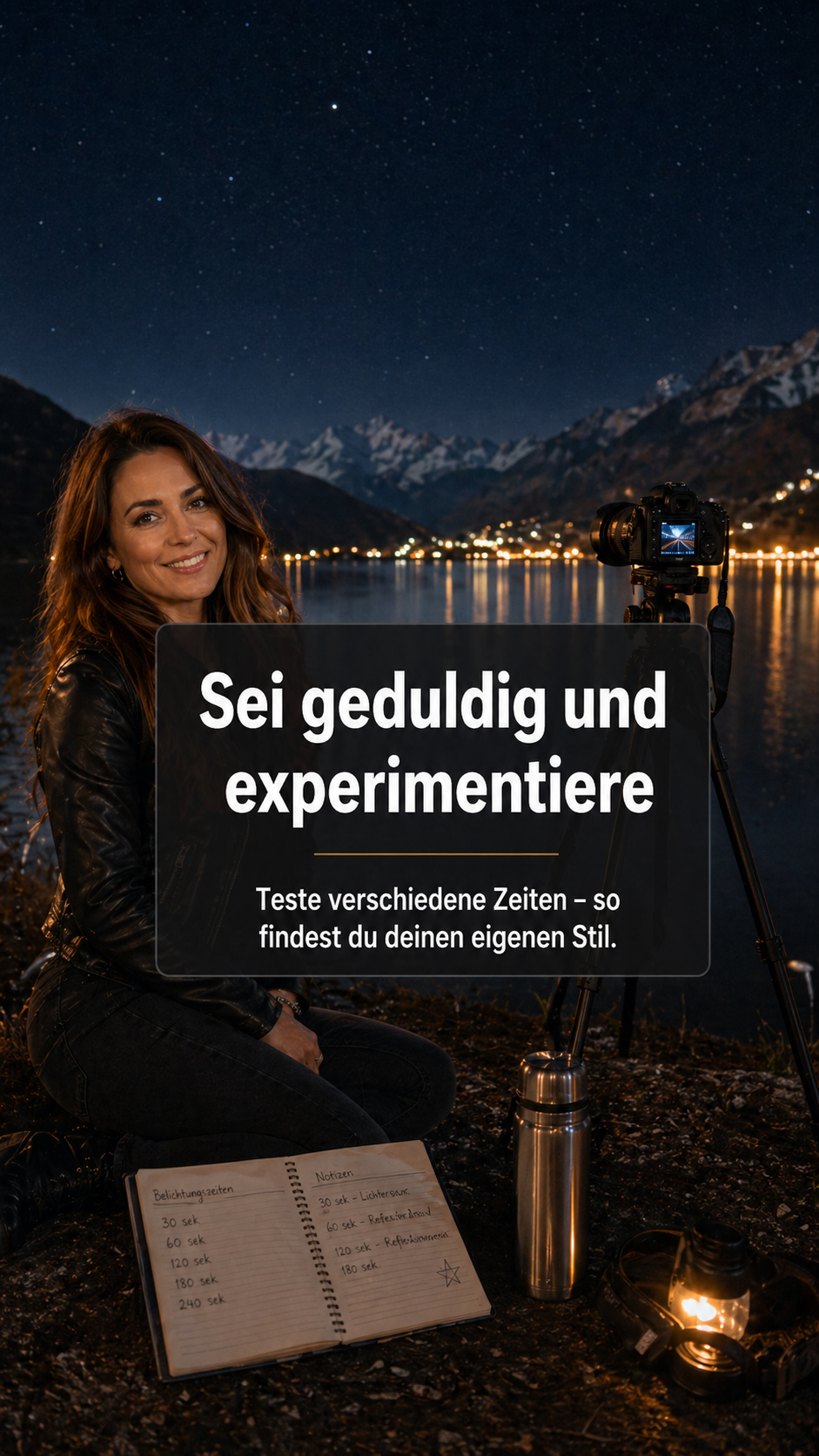 Langzeitbelichtungen bei Nacht: Lichter und Bewegung für DIY Fotografie. Kreative DIY-Fotografie – Zuhause, in der Stadt und in der Natur