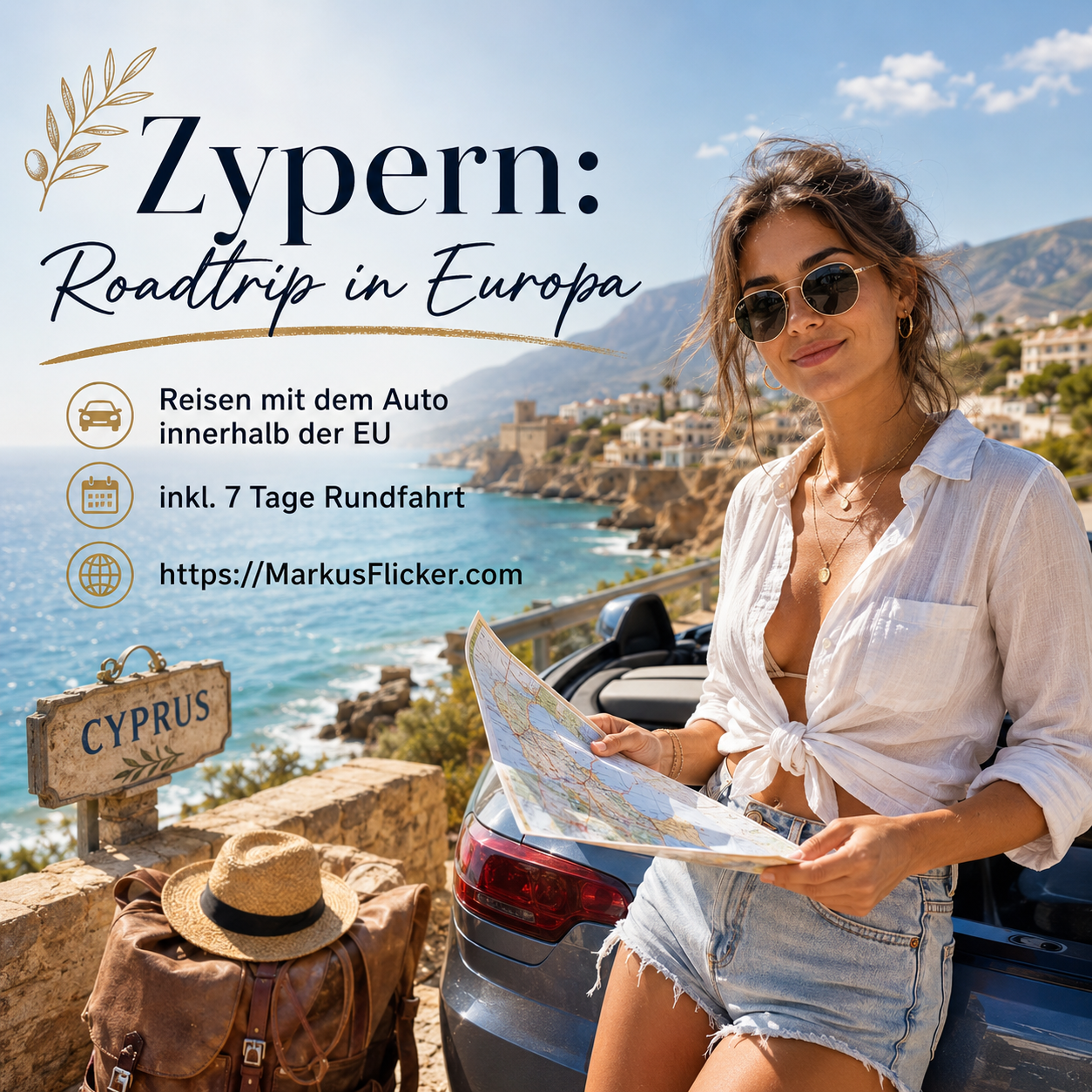 Mehr über den Artikel erfahren Zypern: Roadtrip in Europa. Reisen mit dem Auto innerhalb der EU inkl. 7 Tage Rundfahrt