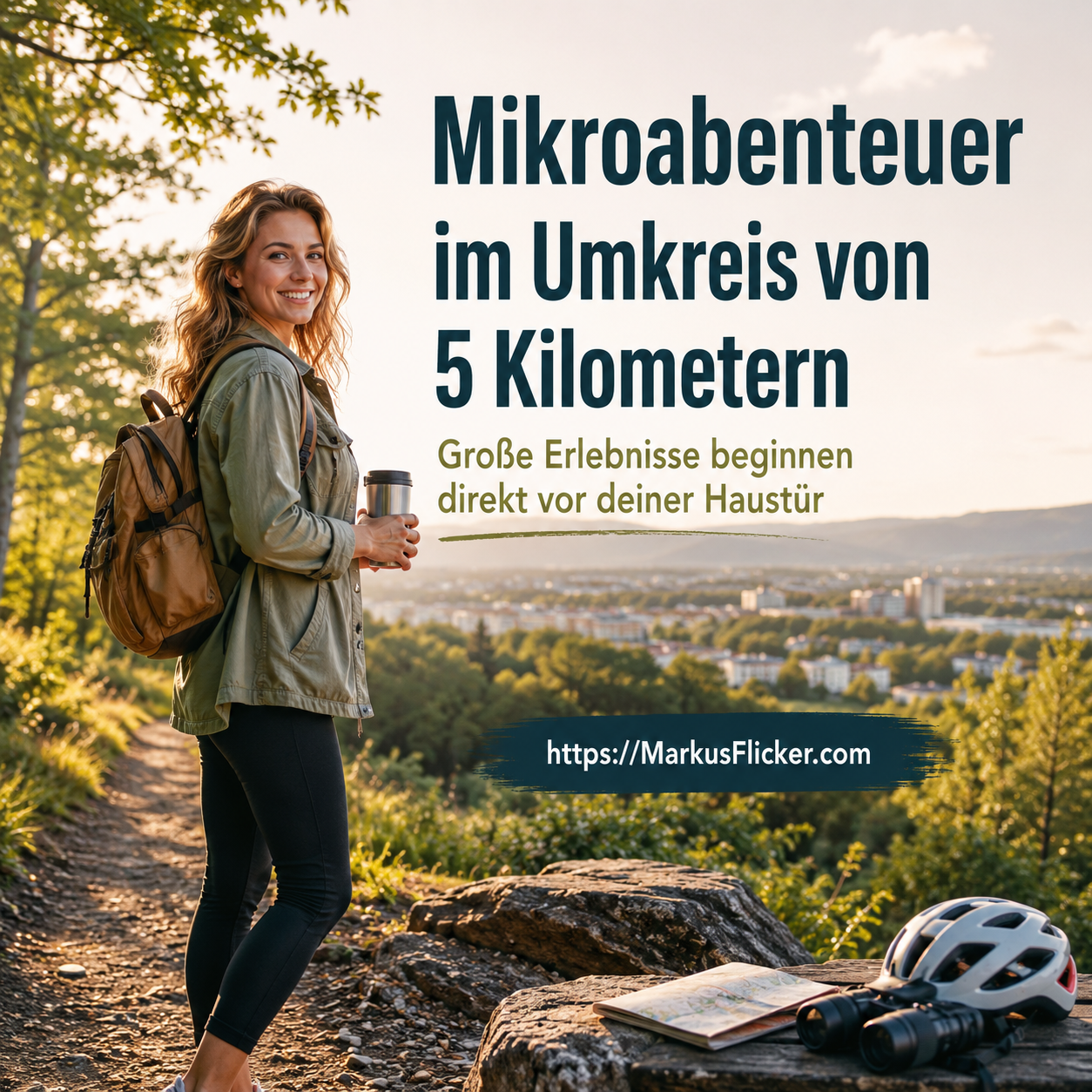 Mikroabenteuer im Umkreis von 5 Kilometern. Große Erlebnisse beginnen direkt vor deiner Haustür