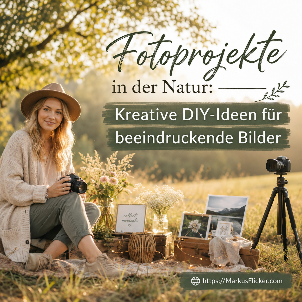 Fotoprojekte in der Natur: Kreative DIY-Ideen für beeindruckende Bilder