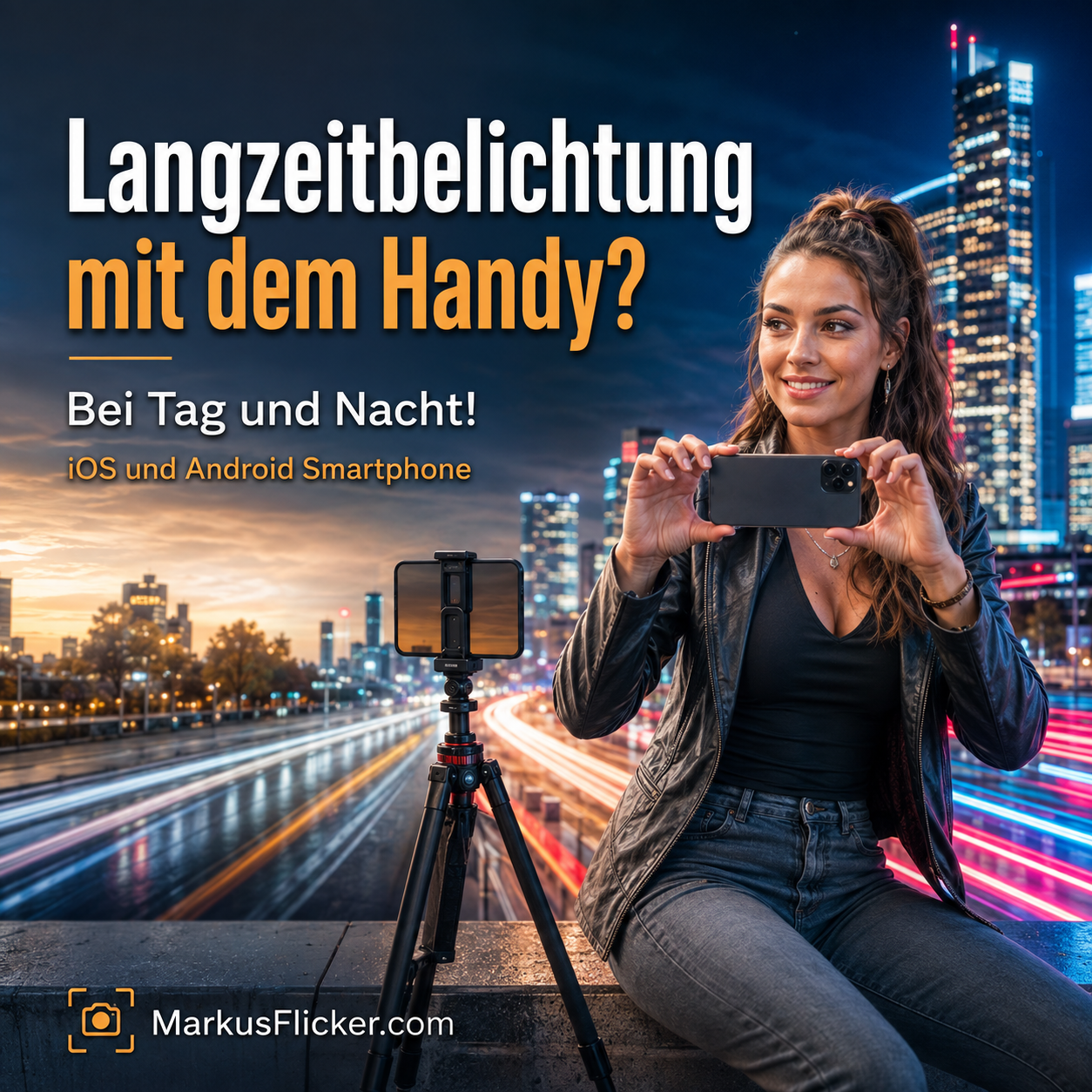 Mehr über den Artikel erfahren Langzeitbelichtung mit dem Handy? Bei Tag und Nacht! iOS und Android Smartphone inkl. 6 Tipps